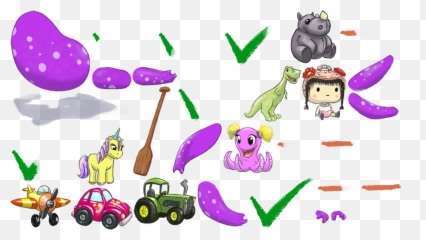 The Episode Arranging Toys Focuses On Relative Position Of Emoji,Cute Janpanese Bear Emoticon