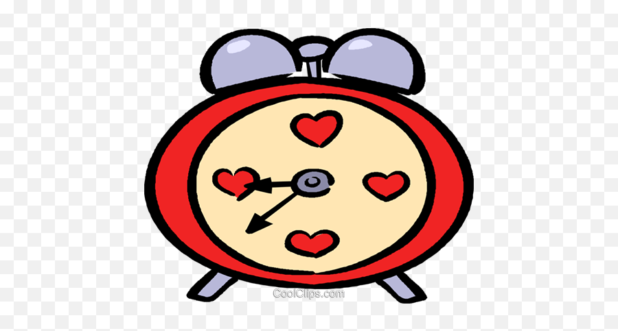 Alarm Clock Royalty Free Vector Clip Art Illustration Emoji,Siren Emojio