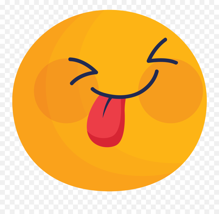 Laugh Face Emoji Pngroyale,Wink Emoji Emoji
