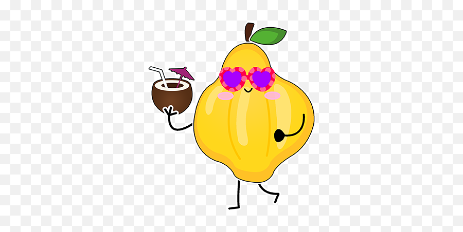 Land Of Fruits By Luis Maldonado - Happy Emoji,Passion Fruit Emoji