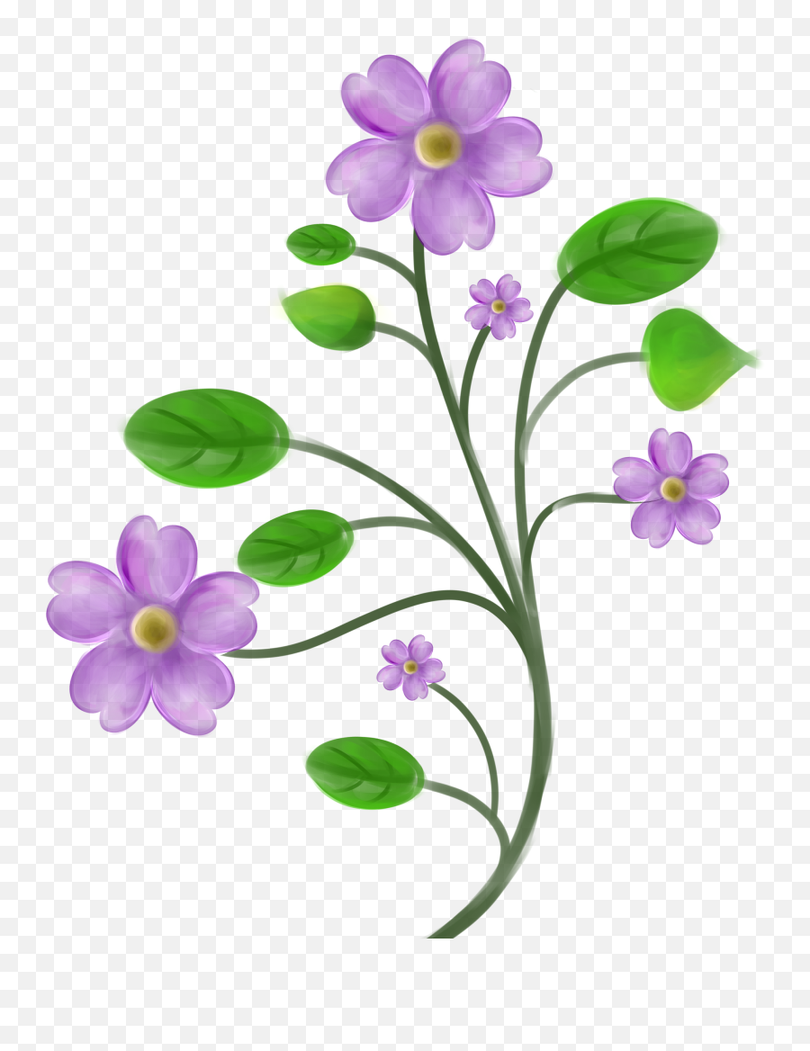 How To Draw Flowers 2 Very Easy Ways By Beccaken - Clip Emoji,Aesthetic Pink Flower Emoji