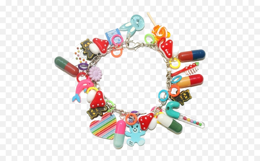 Charm Bracelet - Baby Toys Emoji,Rainbow Loom Emoji Charm