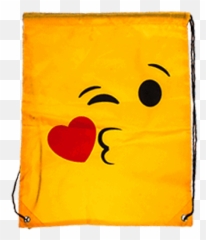 Sac Pliable Emoji Bisous - Happy,Coussins Emojis