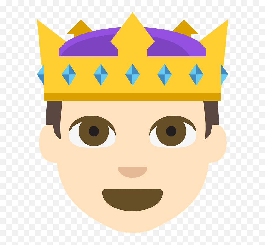 Light Skin Tone Emoji High - Prince Face Clipart,Light Skin Emoji