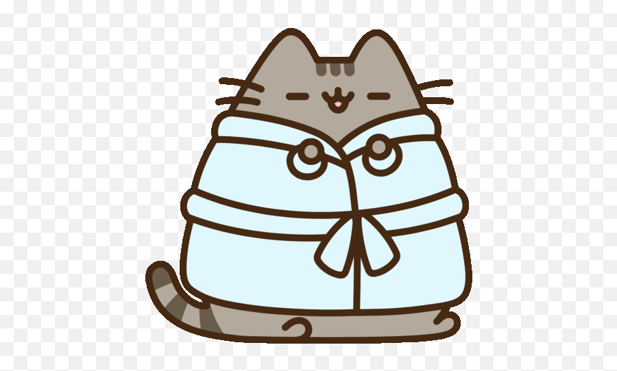 Pusheen Cat Cartoon - Pusheen Gif Emoji,Pusheen The Cat Facebook Emoticons