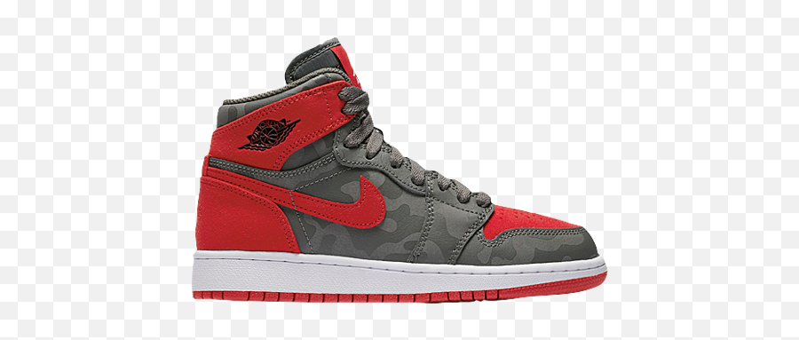 Air Jordans Jordans Nike Shoes - Jordan 1 Retro High Camo3m Bred Emoji,Footlocker Emoji