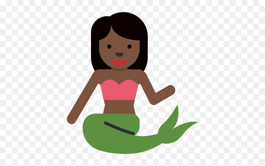 Mermaid Emoji With Dark Skin Tone - Merman Medium Light Skin Tone Hot Emoji,Mermaid Emoji