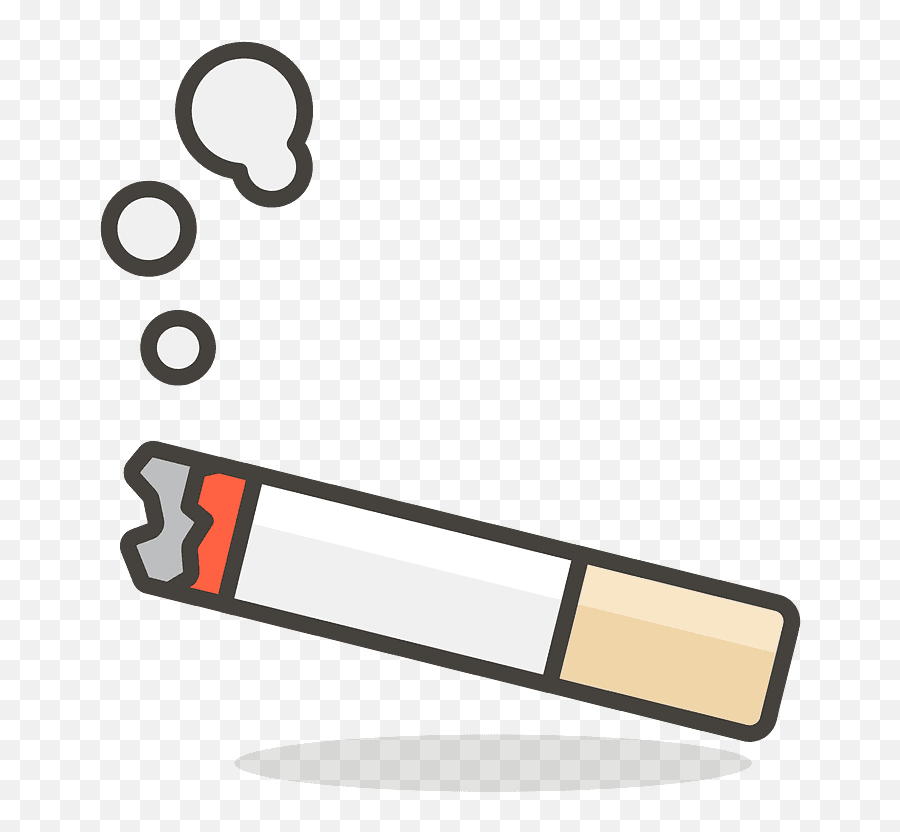 Cigarette Emoji Clipart - Cigarette Icon Png Download Cigarette Svg,Free Emoticon Smoking Blunt Download