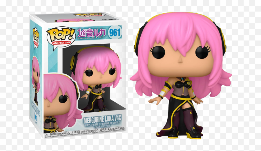 Funko Vocaloid - Pop Animation Vocaloid Mergurine Luka V4x Emoji,Vocaloid Chemical Emotion Lyrics