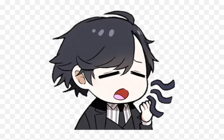 Sticker Maker - Mystic Messenger Stickers Jumin Emoji,Jumin Hans Emojis