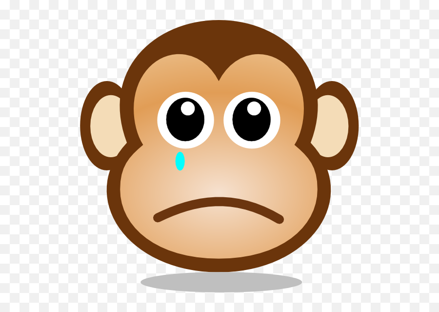 Emoji Clipart Sadness Emoji Sadness Transparent Free For - Clipart Black And White Zoo Animals Faces,Sadness Emoji