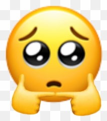 Appleemoji Iosemoji Sticker By Grass - Pleading Emoji Transparent Background,Grass Emoji