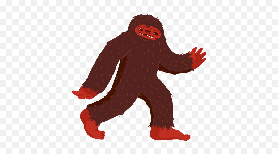 Bigfoot Character Graphics To Download Emoji,:bigtoot: Emoticon