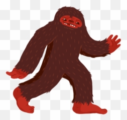 Bigfoot Character Graphics To Download Emoji,:bigtoot: Emoticon