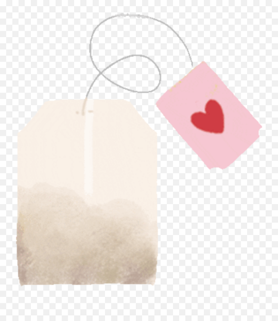 Teabag Tea Heart Sketch Drawing Sticker - Language Emoji,Tea Bag Emoji