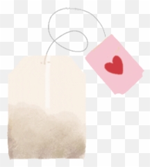 Teabag Tea Heart Sketch Drawing Sticker - Language Emoji,Tea Bag Emoji