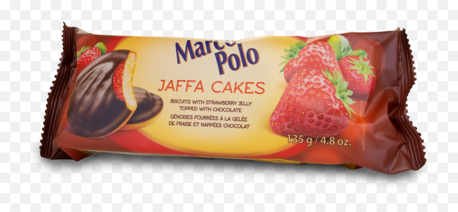 Marco Polo Jaffa Cakes - Strawberry 135g The Dutch Shop Emoji,Why Marco Polo No Emoji