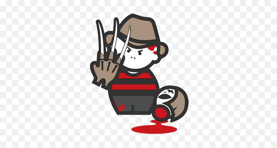 Freddy Krueger Cartoon Psd Psd Free - Cartoon Freddy Krueger Emoji,Freddy Krueger Emoji