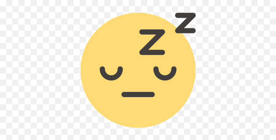 Sleeping Icon Iconbros - Sleeping Icon Emoji,Sleeping Emoji