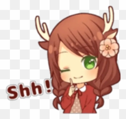 Bambi Girl Stickers For Whatsapp - Fictional Character Emoji,Bambi Emoji