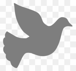 Grey Love Dove Clip Art At Clker Vector Clip Art Emoji,Dove Facebook Emoji