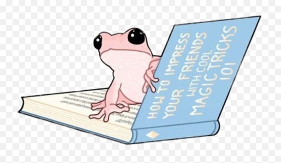 Deadinside Frog Cute Emoji Sticker By Thereallilahs - Toads,Frog Emoji