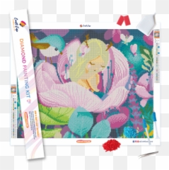Petal Fairy Diamond Painting Kit - Poucetteu2013 Craftease Emoji,