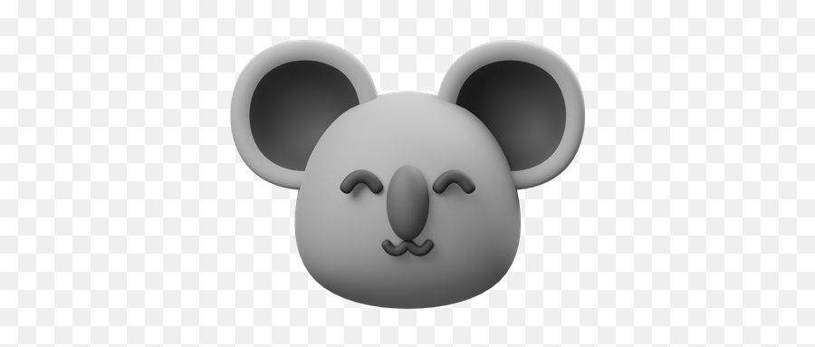 Premium Koala 3d Illustration Download In Png Obj Or Blend Emoji,Boomerang Emoji