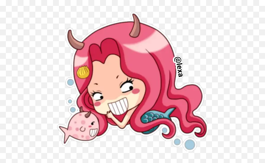 Sticker Maker - Sweet Mermaid U200d Emoji,Jinx Emoji