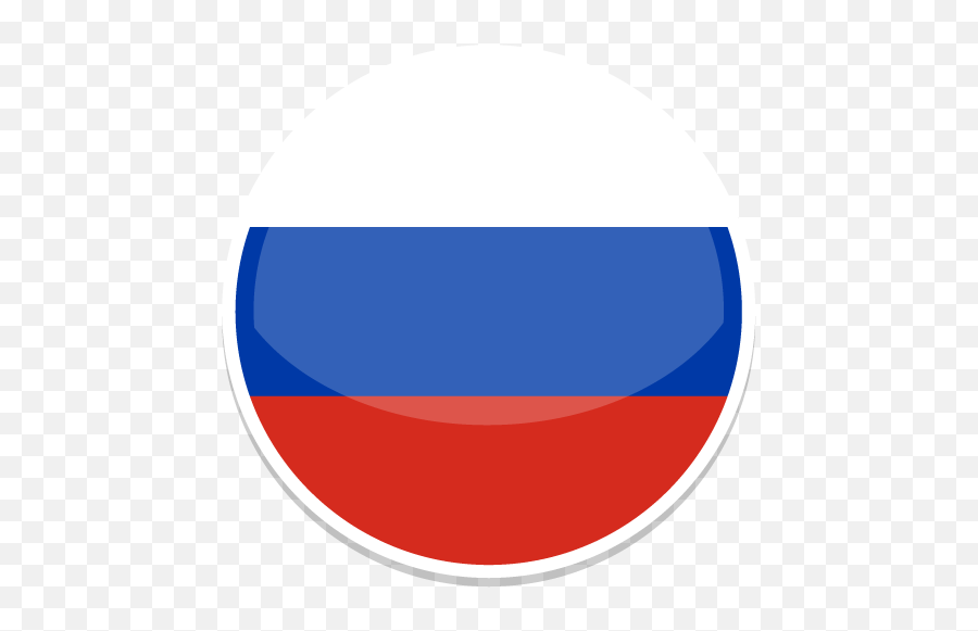 Russia Icon - Russian Flag Circle Png Emoji,Russia Flag Emoji