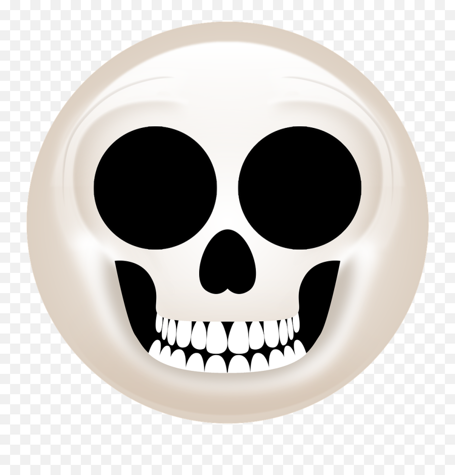 Skull Skeleton Emoji - Skeleton Emoji,Skull Emoji