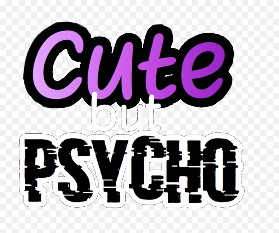 The Most Edited - Cute But Psycho Transparent Background Emoji,Psychotic Emoji