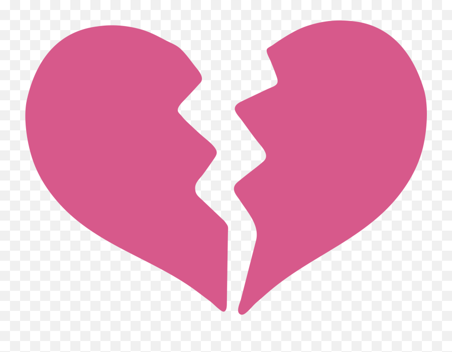Heart Emoji Clipart - Android Broken Heart Emoji,Heart Emojis