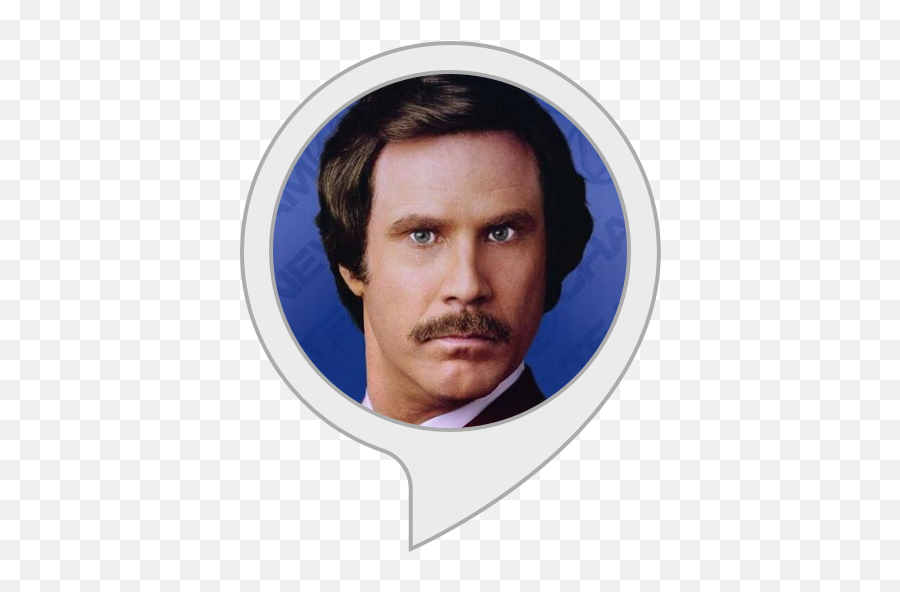 Amazon - Will Ferrell Anchorman The Legend Of Ron Burgundy Words Black And White Emoji,Anchorman Emotion