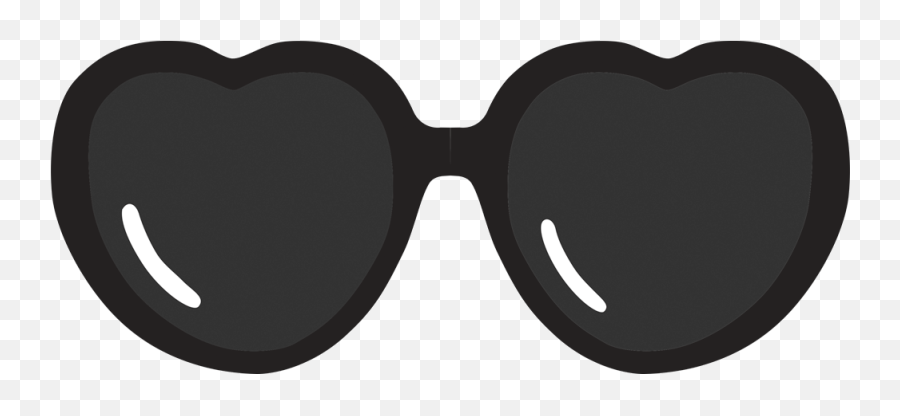 Sunglasses Clipart Heart Shaped Animated Stickers - Cloudygif Sunglasses Gif Transparent Background Emoji,Sunglass Emoji