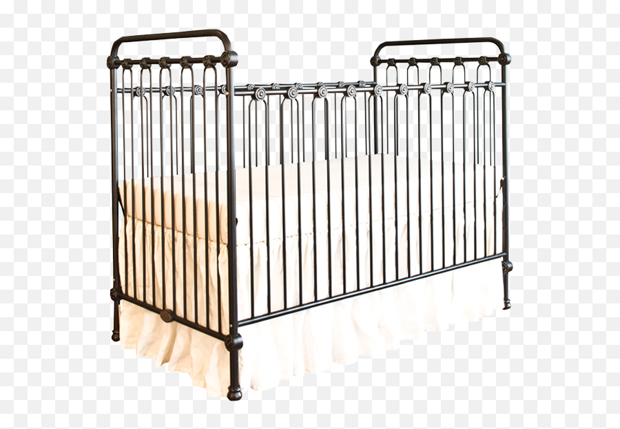 Joy Baby Crib Distressed Black - Bratt Decor Joy Baby Crib Bratt Decor Joy Crib Black Emoji,Monkey Emoji Bedding