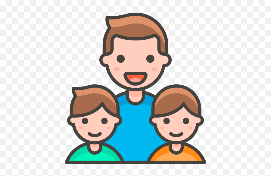 Family Man Boy Boy Free Icon Of 780 - Emoji Juiz,Boy And Boy Emoji