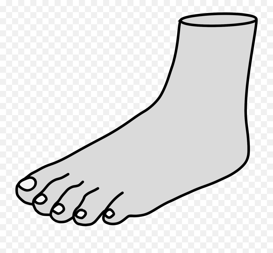 Foot Clipart 3 - Foot Clipart Emoji,Foot Emoji