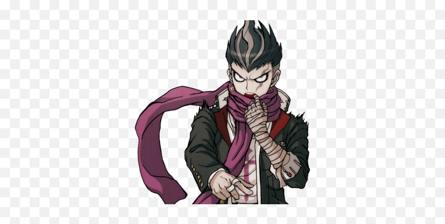 Gundam - Gundham Tanaka Sprites Emoji,Leon Kuwata Emoticon