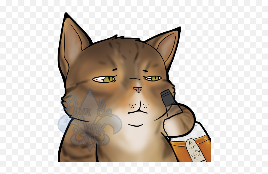 Stewdrink Emoji U2014 Weasyl - Cat,Drink Emoji