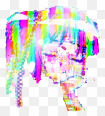 Japan Anime Weirdcore Sticker - Dot Emoji,Weird Japan Emojis