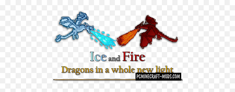 Ice And Fire Dragons - Ice And Fire Mod Png Emoji,Minecraft Emoticons Mod Controls