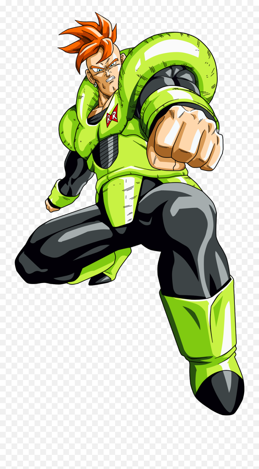 Affiliation Dragon Ball Z - C 16 Dragon Ball Clipart Full Android 16 Dbz Png Emoji,Dbz Emoji