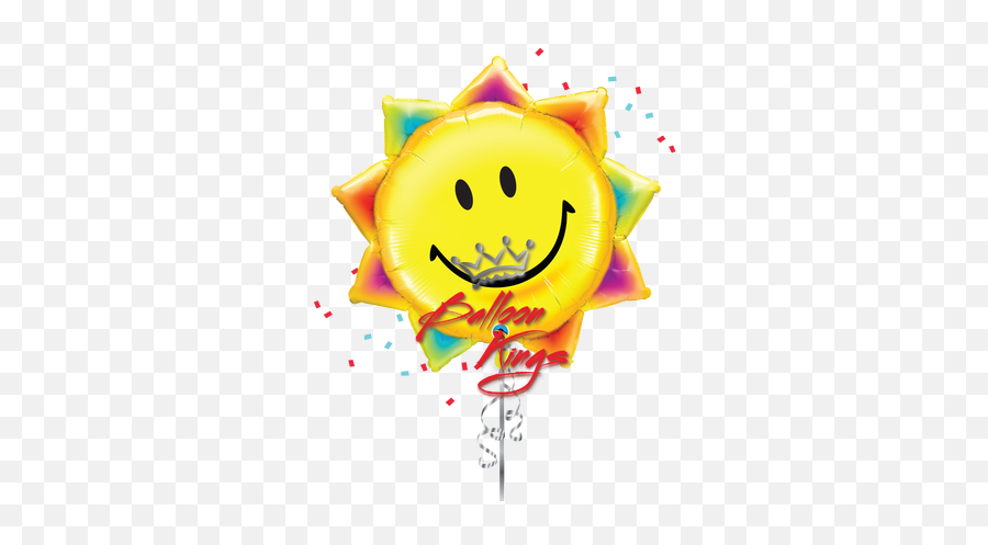 Sunshine Smile Face - Birthday Balloons Emoji,Emoticon Sunshine Face
