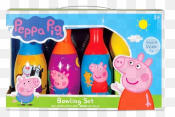 Activity Outdoor - Peppa Pig Bowling Set Emoji,Emoji Spalt Ball