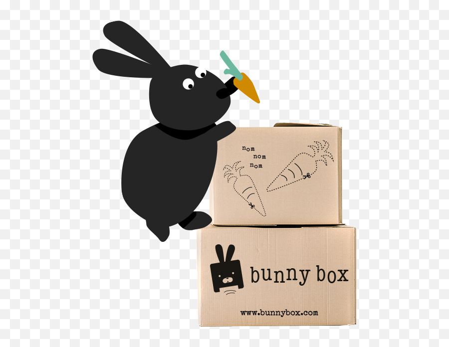 Rabbit Subscription Box - Bunny Box Join The Club Emoji,Rabbit Emoticon Comforting