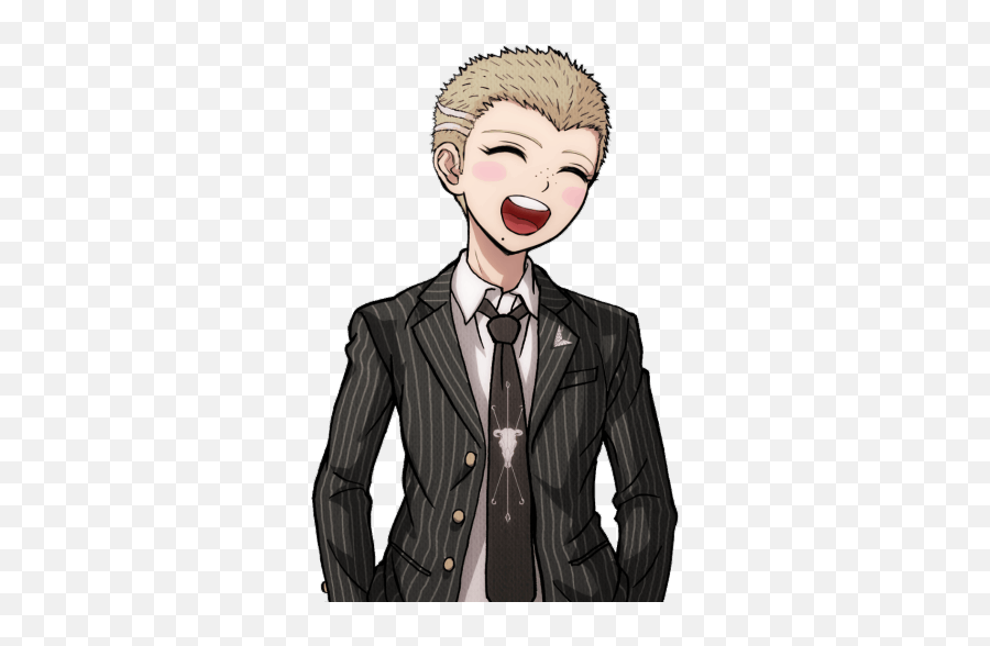 Most Lovedhated Character Sprites Danganronpa - Happy Fuyuhiko Kuzuryuu Sprites Emoji,Ahegao Face Emoji
