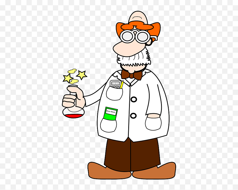 Wear Multiple Hats For A Data Science - Chemist Cartoon Png Emoji,Clker-free-vector-images Happy Face Emoticon