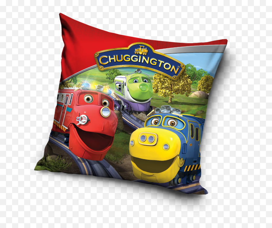 Chuggington - Happy Emoji,Emoticon Pillow