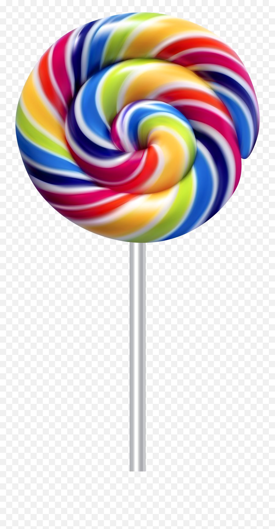 Aesthetic Picsart Rainbow Png - Transparent Background Lollipop Clipart Emoji,Rainbow And Candy Emoji